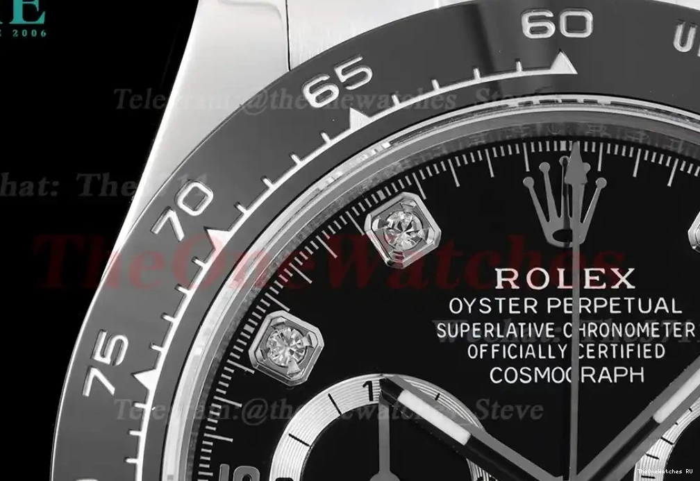 Dia 40mm SS KING SA4130 Daytona RU 116519 Black 0520